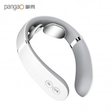 盘高_颈椎按摩器 按摩仪 颈椎经络电脉冲环形牵引护颈仪 智能颈椎按摩仪