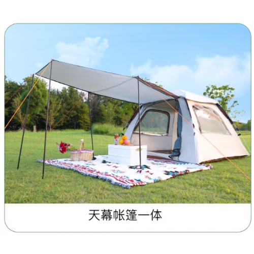 Jeep 3-4人大空间【帐篷+三人床垫】送防潮垫+野餐垫
