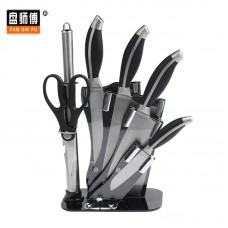 潘师傅_吉祥之家不锈钢刀具 厨具七件套 精制不锈钢刀具组合 PSF-a014