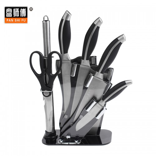 潘师傅_吉祥之家不锈钢刀具 厨具七件套 精制不锈钢刀具组合 PSF-a014